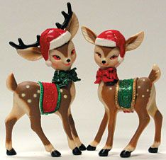 Elegant Christmas Reindeer