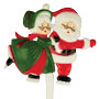 Skating Mr & Mrs Santa
