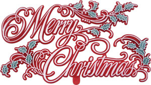 Merry Christmas Plaque