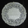 Silver Lace Doilies -Round- 6