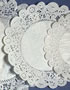 White Lace Doilies -Round- 10