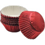 Bake Cups- Red Foil - Small 1-1/4