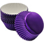 Bake Cups - Purple Foil - Small 1-1/4