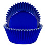 Bake Cups - Blue Foil - Cupcake Size