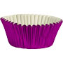 Bake Cups - Violet Foil - Cupcake Size