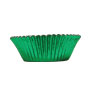Bake Cups - Green Foil - Cupcake Size