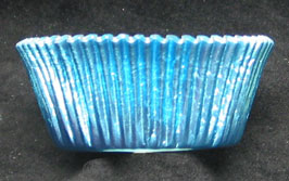 Bake Cups- Light Blue Foil- Cupcake Size