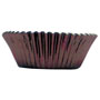 Bake Cups - Brown Foil - Cupcake Size