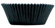 Bake Cups- Black Foil - Small 1-1/4