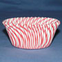 Bake Cups- Red Stripe - Cupcake