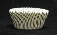 Bake Cups- Black Stripes - Small