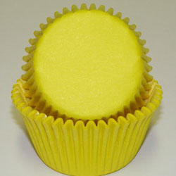 Bake Cups - Solid Yellow - Small