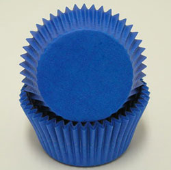 Bake Cups - Solid Blue - Small