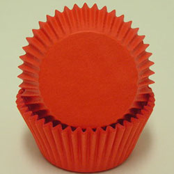 Bake Cups - Solid Red - Small