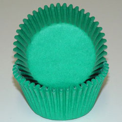 Bake Cups - Solid Green - Cupcake