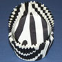 Zebra Stripe Cups - Black - Small