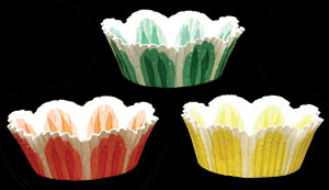 Tulip Bake Cups-Small-Spring Colors
