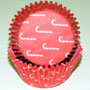 Bake Cup - Candy Cane - Cupcake Size