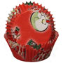 Bake Cups- Santa/Tree-Red - Cupcake