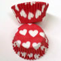 Bake Cups - Valentine Heart -Cupcake