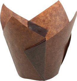 Tulip Cup - Brown