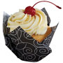 Tulip Cup - Silver Swirl