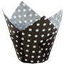 Tulip Cup - Polka Dot - Black