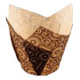 Tulip Cup - Mariposa - Brown - Cupcake