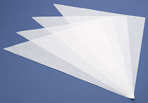 Parchment Paper Triangles - 16