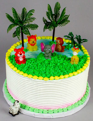 Jungle Finger Puppets Cake Kits