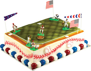Baseball Birthday Cake Kit
