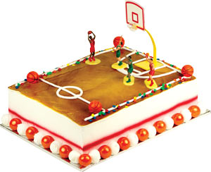 Basketball Cake Kit