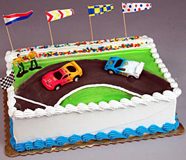 Stock Cars Cake Kit