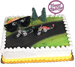 Hog Heaven (Motorcycles) Cake Kit