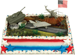 USA Military Pride Cake Kit
