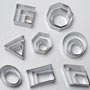 Geometric Shapes Cutters - 24 Pc Set