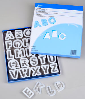 Alphabet Cutter Set