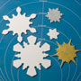 Snowflake Cutter Set - 5 Pc