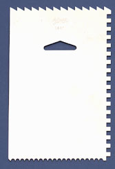 Deco Comb Square-Alum-3 Sided
