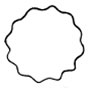 Scalloped Cutter Sheet-Small-1-3/4