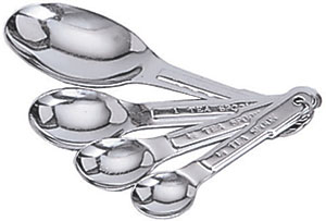 Standard Measuring Spoon Set - 4 Pc