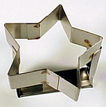 Star Cutter (5 pointed) - Stainless Steel