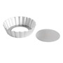 Fluted Tart Pan Aluminum - 3-3/4