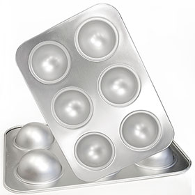 Hemisphere/Mini Ball Pan - 6 Cup