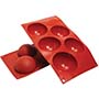 Silicone Baking Mold - Half Round - 4 oz.