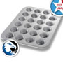 Lge Mini-Muffin Pan-Glazed-4 Row, 6 Cup