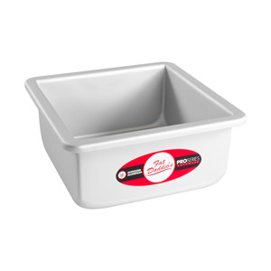 6 X 6 X 3 Square Aluminum Pan
