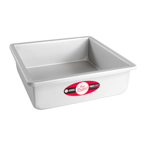 9 X 9 X 3 Square Aluminum Pan