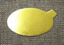 Mono Board Oval Gold - 3-3/4