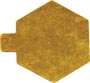 Mono Boards - Hexagon - Gold Embossed
